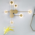 Настенный светодиодный светильник Inodesign Geometry Gold 44.9173